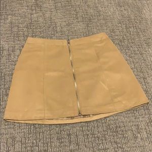 Tan Skirt